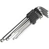 Ilgieji HEX (imbus) raktai, 230 mm, 9 vnt., IKL AMIO-01721
