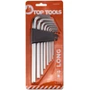 Top Tools Klucze Šešiakampiai raktai 1,5–10 mm (ilgi), 9 vnt. rinkinys