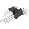 Topex Torx stiebo veržliarakčio komplektas L T10-T50 9vnt.