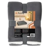 Double-sided blanket 150x200cm dark pilka Ruhhy 26292