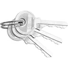 Pakabinama spyna Top Tools, 40 mm, ketaus korpusas, 2 raktai