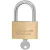 Mega Pakabinama spyna žalvario rudite shaker 40mm 3 raktai