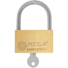 Mega Pakabinama spyna SLIM Žalvarinė 20mm 3 raktai