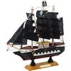 Dekoratyvinis piratų burlaivio modelis 20x20 cm