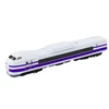 Lean Toys Traukinio vagonas modelis 1:48, metalinis, baltai-violetinis