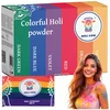 Holi Color Powder Set 6x100g Holi Cow 27335