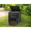 Keter E-COMPOSTER kompostavimo dėžė su pagrindu, 470 L