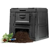 Keter E-COMPOSTER kompostavimo dėžė su pagrindu, 470 L