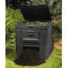 Keter E-COMPOSTER kompostavimo dėžė su pagrindu, 470 L