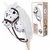 Tootiny Koń Mėgėjiškas arklys hoppihorse a3 leopardas - baltas, tarantulo kailis
