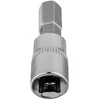Końcówka H7 šešiakampis antgalis ant 1/4 colio lizdo, trumpas, 37 mm