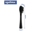 Juodas toothbrush head 2 pcs Soulima 26932