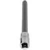 Końcówka Torx TX40 antgalis ant 1/4 colio lizdo, ilgas, 87 mm