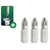 Dedra Atsuktuvo antgaliai Pozidriv PZ1x25mm 3vnt blisteris