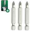 Dedra Atsuktuvo antgaliai Pozidriv PZ2x50mm 3vnt blisteris