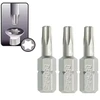 Dedra Atsuktuvo antgaliai Torx T40x25mm 3vnt blisteris