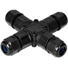 Orno Konektor Keturgubas X tipo skirstytuvas su greita jungtimi, IP68, 3x4mm2, 400V/16A
