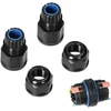 Konektor Tiesus kabelinis jungiklis su greito prijungimo jungtimi IP68, 3x4mm2, 400V/20A