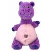 Kong Knots Belly Hippo žaislas, violetinis, M/L, 28x16x13cm