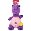 Kong Knots Belly Hippo žaislas, violetinis, M/L, 28x16x13cm