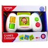 Lean Toys Interaktyvi edukacinė vaikų konsolė su kortelėmis ir šviesos efektais