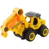 Lean Toys Dvigubas Ekskavatorius su Nuotolinio Valdymo Pultu