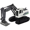 Lean Toys Nuotoliniu būdu valdomas ekskavatorius Heavy Truck 1:24 su šviesomis ir garsais