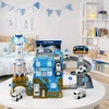 Lean Toys Kosminė bazė su raketa