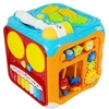 Lean Toys Interaktyvus lavinamasis kubas su plaktuku ir pianinu