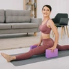 Kubas, jogos blokelis iš EVA putų 120g, violetinė, REBEL ACTIVE