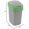 CURVER KOSZ NA ŚMIECI FLIP BIN 25L /Žalias