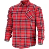 Lahti Pro Koszula Flaneliniai marškiniai, raudonai tamsiai mėlyni, 170 g/m2, "3xl", ce, lahti