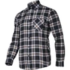 Koszula Tamsiai mėlyni ir smėlio spalvos languoti flaneliniai marškiniai, 120 g/m2, "s", ce, lahti