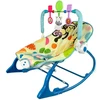 Lean Toys 2-in-1 sūpuoklės-kėdutė su zebru