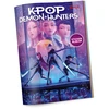 Kpop Demon Hunters K-pop demonų medžiotojai - lipdukų albumas - 2 aklųjų maišeliai - DK/NO (374-0002)