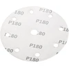Krążki Šlifavimo diskai 150 mm, xa0P180, 5 vnt., su 9 skylėmis, skirti 04-721