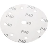 Krążki Šlifavimo diskai 150 mm, xa0P40, 5 vnt., su 9 skylėmis, skirti 04-721