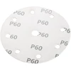 Krążki Šlifavimo diskai 150 mm, xa0P60, 5 vnt., su 9 skylėmis, skirti 04-721