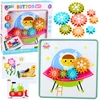 Lean Toys Dėlionė su krumpliaračiais 25 vnt.