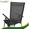 Gardlov juodas folding garden chair, 2 pieces