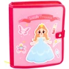 Lean Toys Sensorinė knyga rožinė