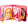 Lean Toys Sensorinė knyga rožinė