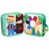 Lean Toys Veltinio knyga 21 x 21 x 5 cm
