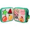 Lean Toys Veltinio knyga 21 x 21 x 5 cm