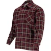 Koszula Burgundiško vyno languoti flaneliniai marškiniai, 170 g/m2, "s", ce, lahti