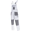 Lahti Pro Ogrodniczki Balti ir pilki kombinezonai, 100 % medvilnė, „3xl (60)“, ce, lahti