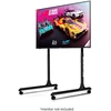 Laikiklis „Next Level Racing“ grindų stovas | Apvalaus vamzdžio laisvai stovintis vieno monitoriaus stovas | Iki 65 colių | Aukščio reguliavimas, pakreipimas | Maksimalus svoris (keliamoji galia) 50 kg | Juodas