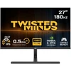 „Twisted Minds“ – „Blaze“ serijos plokščias 27 colių FHD – 180 Hz 0,5 ms greitas IPS HDMI 2.1 žaidimų monitorius, juodas