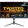 „Twisted Minds“ – „Supreme“ serijos plokščias 27 colių FHD – 280 Hz 0,5 ms spartos IPS HDMI 2.1 žaidimų monitorius