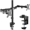 Uchwyt „Maclean“ stalo laikiklis 2 LCD monitoriams, 17–32 colio, 2 x 8kg, MC-884
